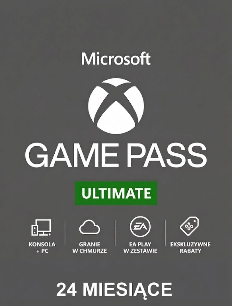 XBOX GAME PASS ULTIMATE 24 MIESIĄCE EA PLAY + LIVE GOLD + CORE